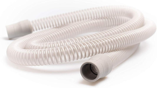 CPAP Hose Universal Tubing (6 ft) - Compatible with CPAP, BiPAP, and BiLevel Machines - Minimizes Mask Leaks, V1258-DP02-WO-1107