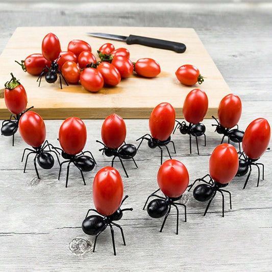 36pcs Party Ants & orking Ants Series Fruit Picks for Kids Lunch Bento Box, Party Fruit Platter, Bar Cocktail V1258-DP02-WO-126