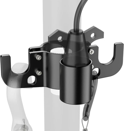 Aluminum Trailer Towing Chain Organizer with 7-Way Plug Holder- Heavy-Duty RV Tongue Jack Accessories V1258-DP02-WO-127