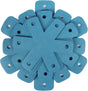 Pot Pan Protectors, Set of 12 and 4 Different Sizes, Larger & Thicker Cyan Pan Protector Pads, Pan Pot V1258-DP02-WO-128