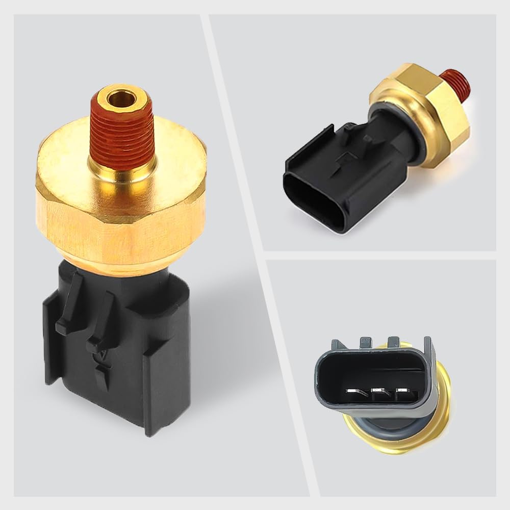Engine Oil Pressure Sensor Switch, Oil Sending Unit, Engine Oil Pressure Sensor Sender Switch Compatible with V1258-DP02-WO-130