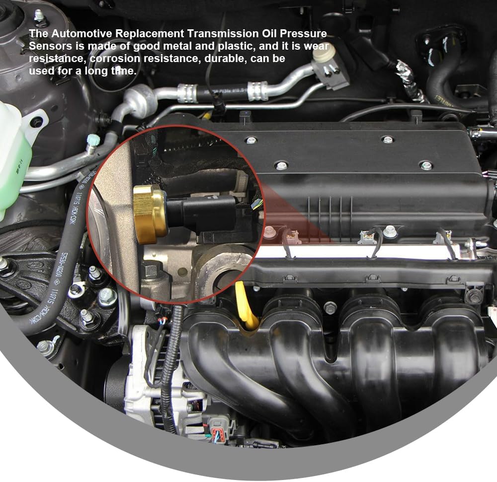 Engine Oil Pressure Sensor Switch, Oil Sending Unit, Engine Oil Pressure Sensor Sender Switch Compatible with V1258-DP02-WO-130