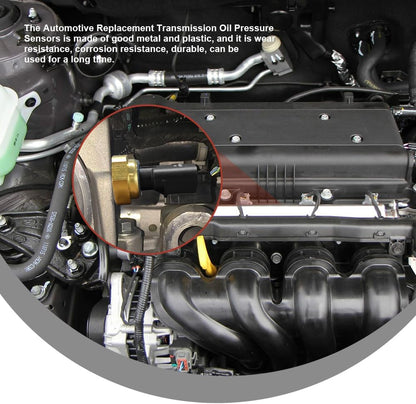 Engine Oil Pressure Sensor Switch, Oil Sending Unit, Engine Oil Pressure Sensor Sender Switch Compatible with V1258-DP02-WO-130