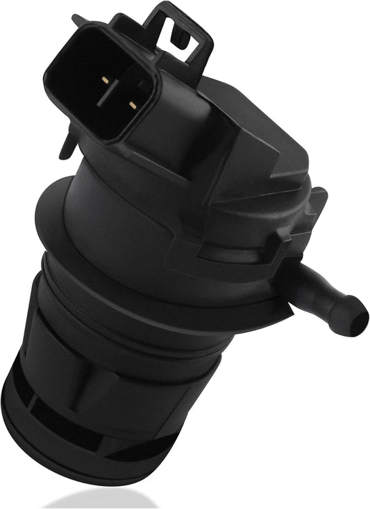Windshield Washer Pump Replacement OEM#85330-60190,85330-AE010 with Grommet,Windshield Wiper Pump Compatible V1258-DP02-WO-162