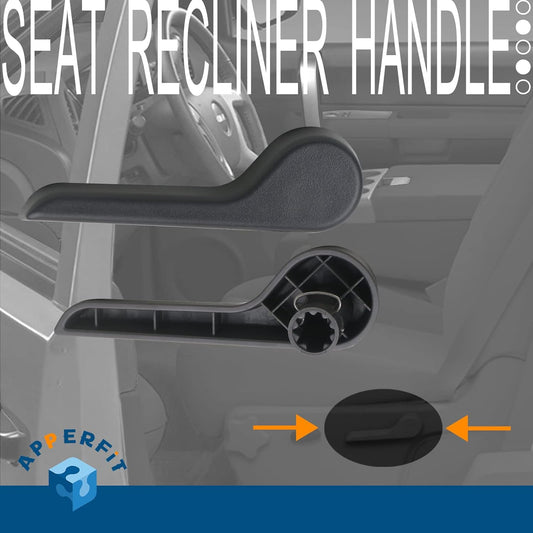 Seat Recliner Handle Lever Front Left+Right Side Compatible with 2007-2013 Chevy Chevrolet Avalanche V1258-DP02-WO-183