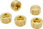 5PCS 1/2" NPT Male Brass Pipe Plug Counter Sunk Internal Hex Thread Pipe Plug V1258-DP02-WO-245