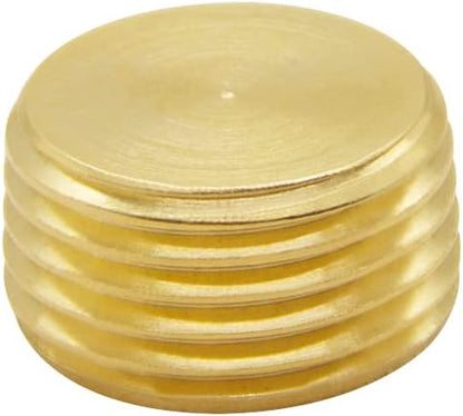 5PCS 1/2" NPT Male Brass Pipe Plug Counter Sunk Internal Hex Thread Pipe Plug V1258-DP02-WO-245