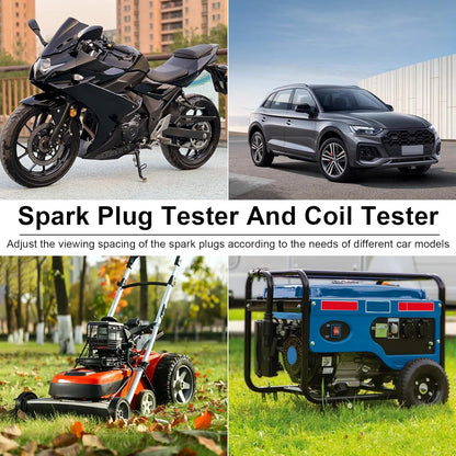 Spark Plug Tester, Adjustable Ignition Coil Tester System, Coil Pack Tester, Spark Testers Tool, Spark V1258-DP02-WO-246