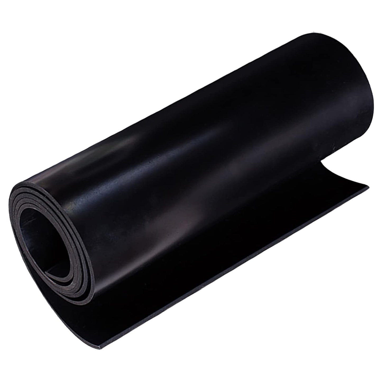 Neoprene Rubber Sheet 1/8" Thick x 16" Wide x 30" Long, Solid Rubber Sheets, Rolls & Strips for Gaskets V1258-DP02-WO-247