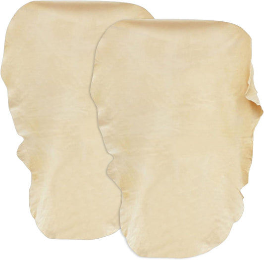 Chamois Cloth for Car 2 Pack Shammy Towel 24'' x 16'' (2.58 sq ft Each) Super Absorbent Car Drying Towel Real V1258-DP02-WO-258