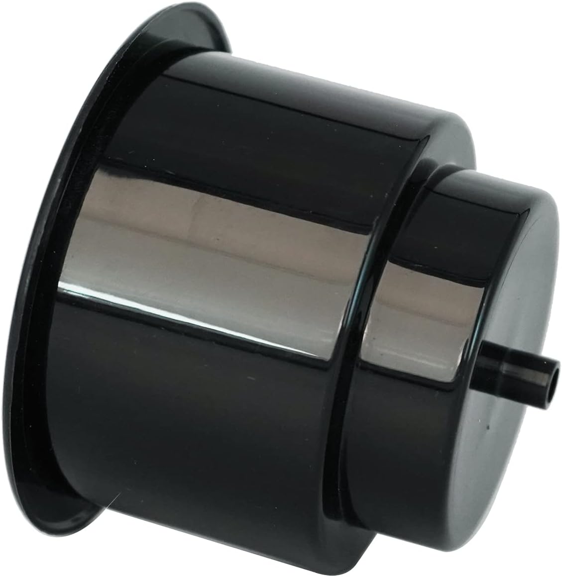 Black Plastic Cup Drink Holder Insert with Drain for Marine Boat RV Camper, 4PCS V1258-DP02-WO-265
