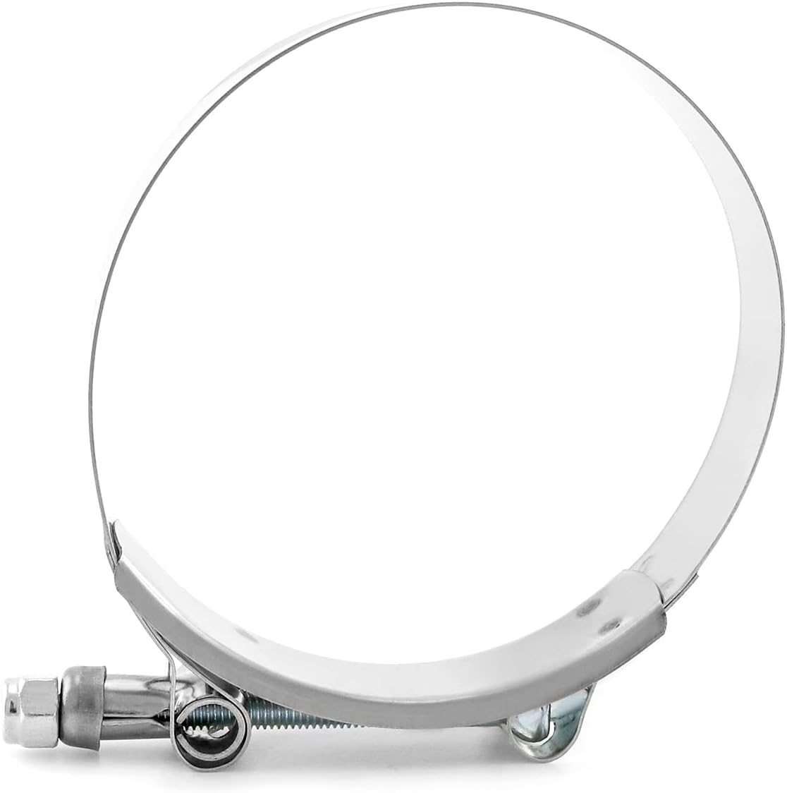 3" T-Bolt Hose Clamp Stainless Steel, Working Range 83mm-91mm for 3" Hose ID, Turbo Intake Intercooler Clamp, V1258-DP02-WO-271