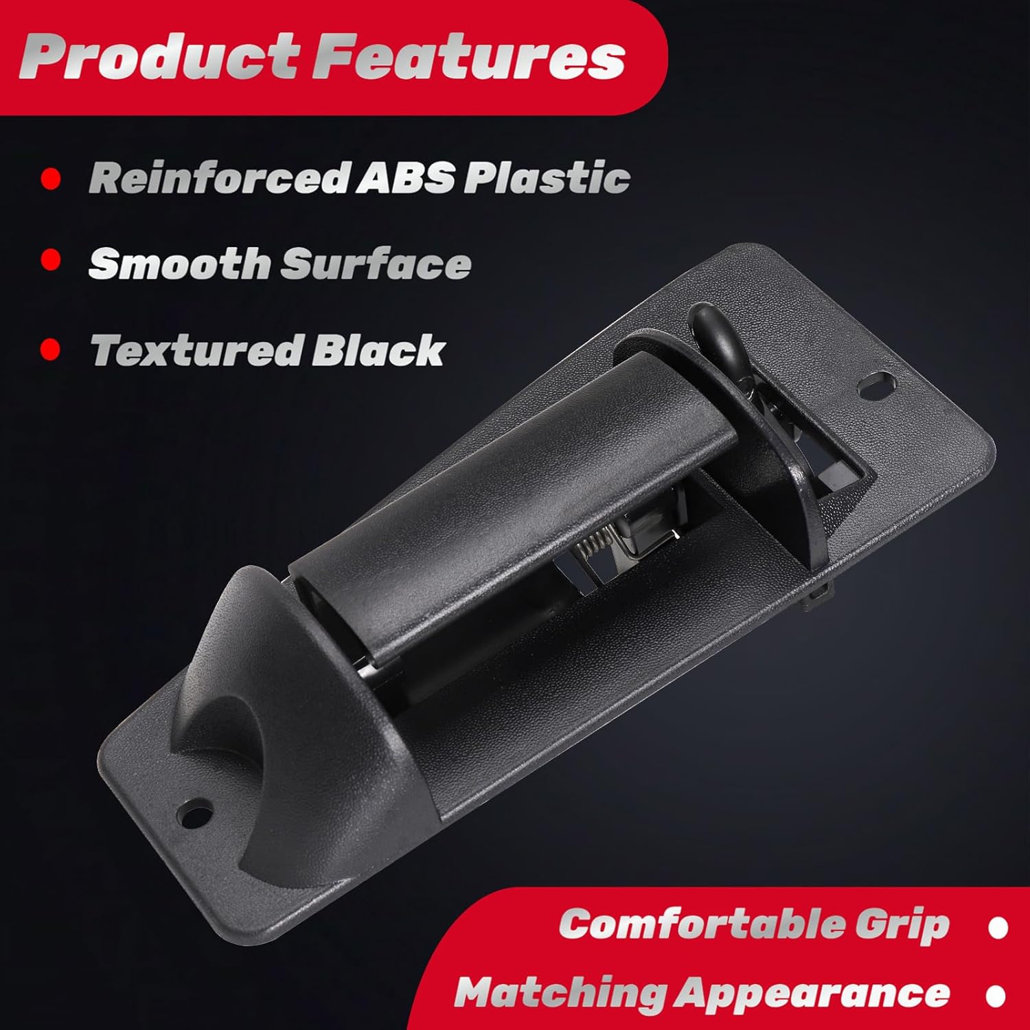 Extended Cab Exterior Door Handle Rear Left Driver Side for 1999 2000 2001 2002 2003 2004 2005 2006 2007 V1258-DP02-WO-275