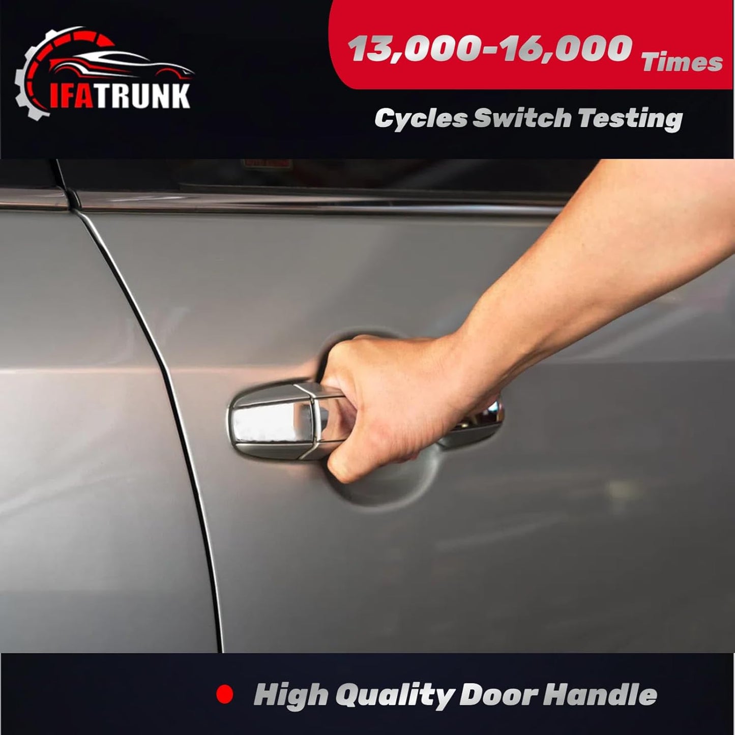 Extended Cab Exterior Door Handle Rear Left Driver Side for 1999 2000 2001 2002 2003 2004 2005 2006 2007 V1258-DP02-WO-275