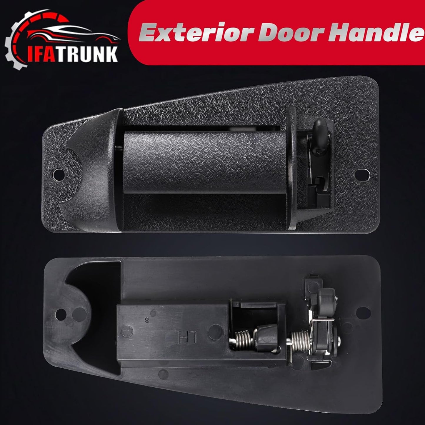 Extended Cab Exterior Door Handle Rear Left Driver Side for 1999 2000 2001 2002 2003 2004 2005 2006 2007 V1258-DP02-WO-275