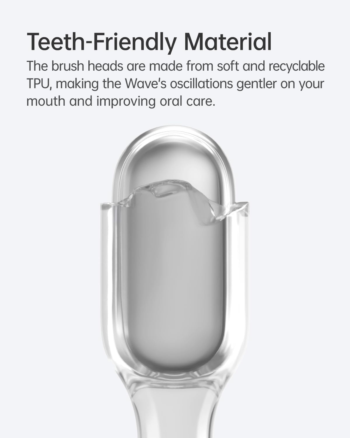Cushioned Toothbrush Heads 6 Pack, New 2025 Version Replacement Heads Compatible with Wave/Wave Special V1258-DP02-WO-28