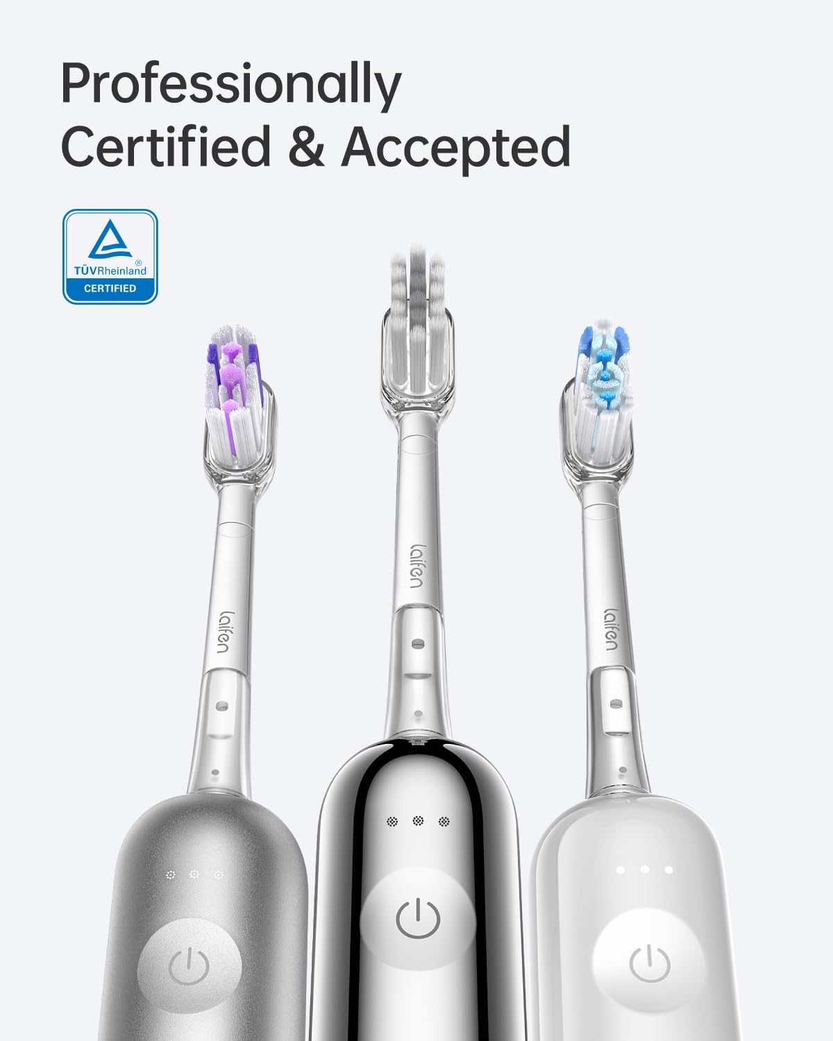 Cushioned Toothbrush Heads 6 Pack, New 2025 Version Replacement Heads Compatible with Wave/Wave Special V1258-DP02-WO-28