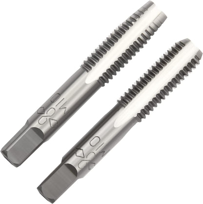 M10 X 1.5 Metric Hand Tap, Right Hand M10 X 1.5mm Threading Hand Tap 1Pair V1258-DP02-WO-281