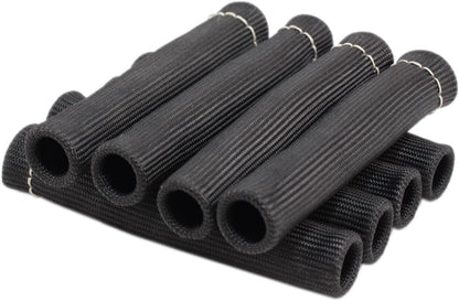 8Pcs 2500 degrees Degree Spark Plug Wire Boots Heat Shield Protector Sleeve Cover Compatible with SBC BBC 350 V1258-DP02-WO-284