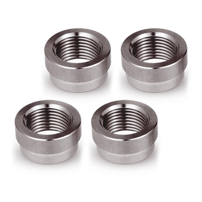 4 Pcs O2 Sensor Bung, 304 Stainless Steel M18x1.5 O2 Bung Weld in, Oxygen Sensor Bung Stepped Style V1258-DP02-WO-294