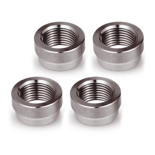 4 Pcs O2 Sensor Bung, 304 Stainless Steel M18x1.5 O2 Bung Weld in, Oxygen Sensor Bung Stepped Style V1258-DP02-WO-294