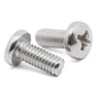 8-32 x 1/2" (1/4" to 3" Available) Pan Head Machine Screws, Full Thread, 304 Stainless Steel 18-8, Pack of 100 V1258-DP02-WO-304
