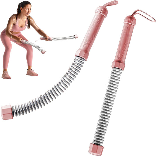 2PCS Weighted Ropeless Battle Ropes, 3.5 lbs in total, Heavy Duty Workout Rope for Home Gym with Training V1258-DP02-WO-376