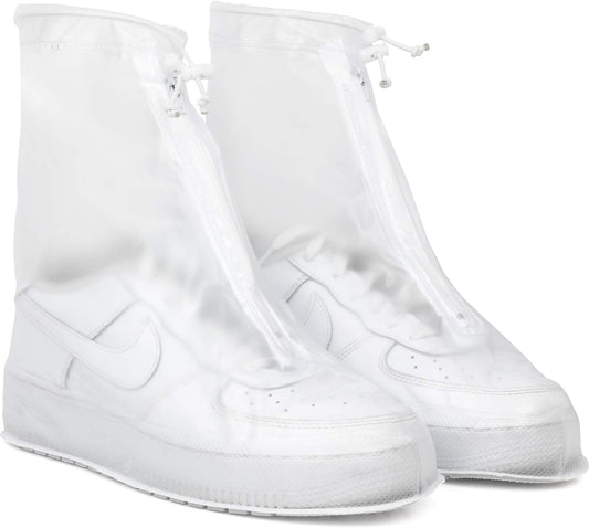 Rain Shoe Covers | Waterproof Shoe Covers for Men Women | Reusable Galoshes Overshoes V1258-DP02-WO-387