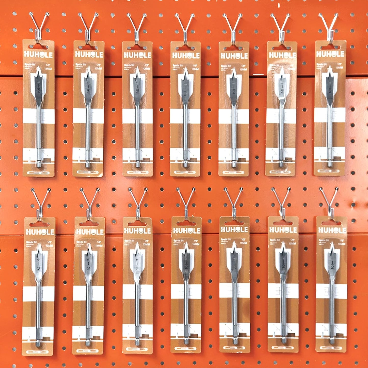 80 Pack Pegboard Hooks J-Hook - 1 Inch Silver J Hooks for Pegboard - Heavy Duty Peg Board Hooks for Hanging V1258-DP02-WO-399