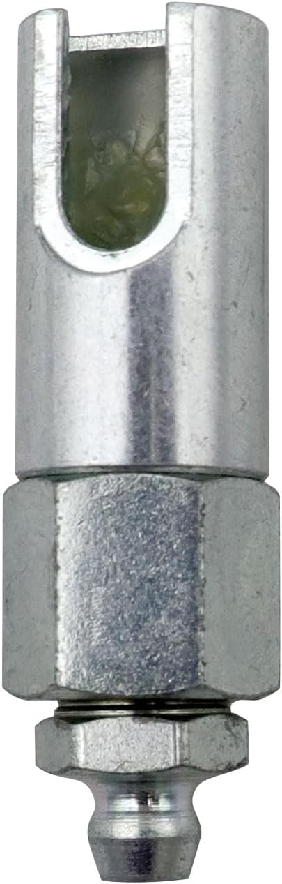 Push-on Slotted Right Angle 90 Degree Grease Coupler V1258-DP02-WO-400