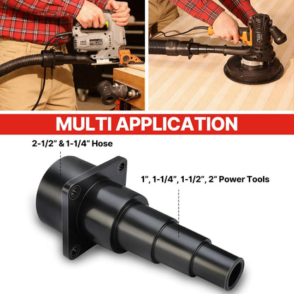 Shop Vac 90687 Universal Tool Adapter, 2PCS V1258-DP02-WO-416