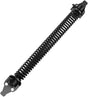 2 Pack 14" Fence gate Spring self Closing and Adjustable for Wooden or Vinyl Fence,Carbon Steel,Black(gate V1258-DP02-WO-432