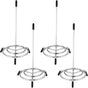 4PCS Check Spindle, Receipt Holder Spike, Stainless Steel Bill Fork, Memo Holder Spike V1258-DP02-WO-442