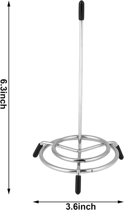 4PCS Check Spindle, Receipt Holder Spike, Stainless Steel Bill Fork, Memo Holder Spike V1258-DP02-WO-442