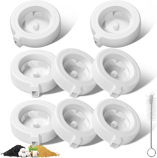 8 Pack Replacement Filters for 3.6L/4.6L/6L/8L Gravity Pet Water Dispenser, Dog Water Filter Replacement, V1258-DP02-WO-463