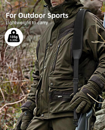 Two Point Sling with Swivels, Comfortable Neoprene Padded, Length Adjustable Shoulder Strap for Outdoors V1258-DP02-WO-464