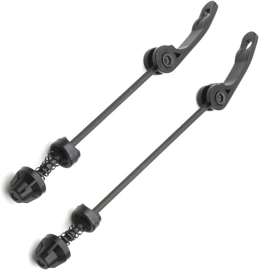 Road Mountain Bicycle MTB Wheel Hub Front and Rear Skewers Quick Release Clip Bolt Lever Axle QR 145/180 mm, V1258-DP02-WO-467