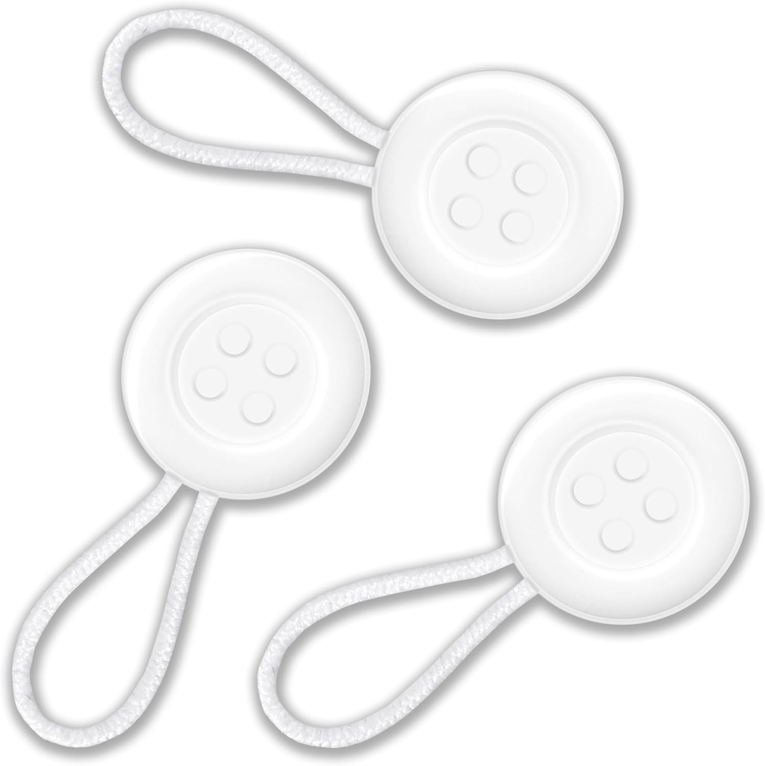 Collar Extenders for Mens Shirts Soft Elastic Expand Tight Neck Relief Dress Shirt Button Extensions V1258-DP02-WO-471