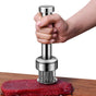 Stainless Steel Meat Tenderizer Tool with 21 Sharp Needles - A Meat Tenderizer Mallet for Chicken and Beef, V1258-DP02-WO-526