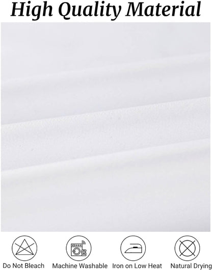 6 Pack Rectangle Tablecloth, 90x156 Inch, Stain Resistant and Wrinkle Polyester Table Cloth, Fabric Table V1258-DP02-WO-549