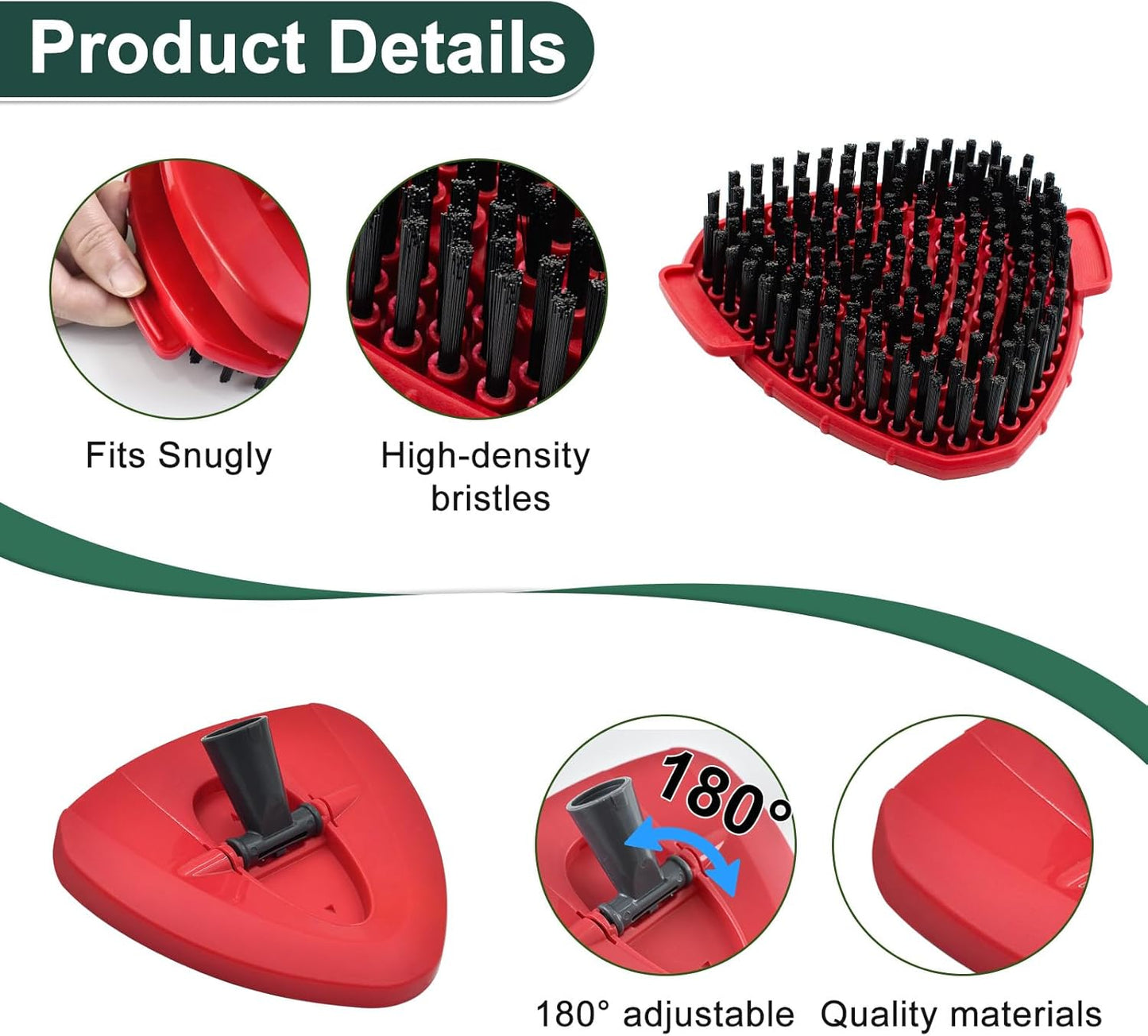 Mop Head Replacement for O Cedar, Spin Mop Replacement Head for Ocedar Easywring 1 Tank System, Mop Heads V1258-DP02-WO-570
