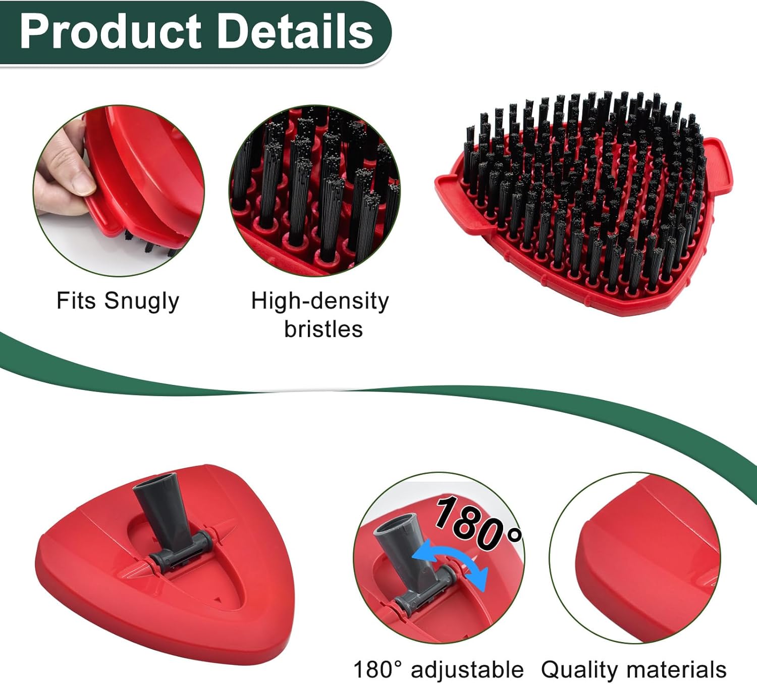 Mop Head Replacement for O Cedar, Spin Mop Replacement Head for Ocedar Easywring 1 Tank System, Mop Heads V1258-DP02-WO-570