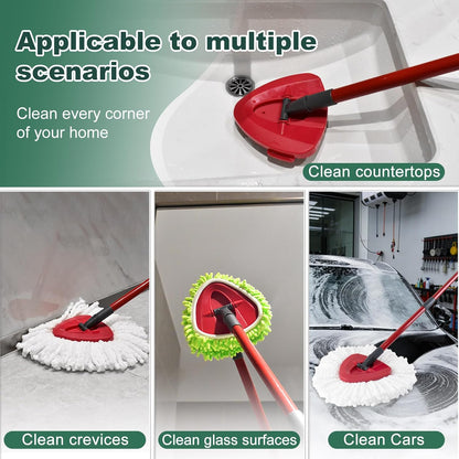 Mop Head Replacement for O Cedar, Spin Mop Replacement Head for Ocedar Easywring 1 Tank System, Mop Heads V1258-DP02-WO-570