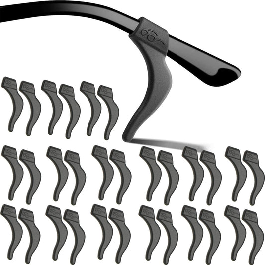 Eyeglass Ear Grips - 21 Pairs Glasses Anti-Slip, Comfortable Silicone Elastic Eyeglasses Temple Tips Sleeve V1258-DP02-WO-573