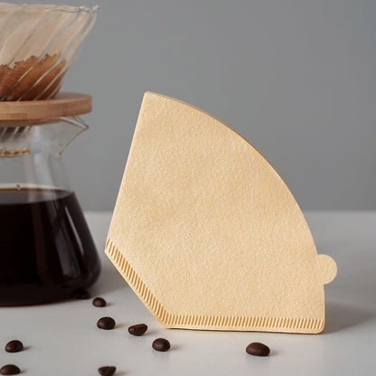 #4 Cone Coffee Filters (Natural Unbleached, 100) V1258-DP02-WO-578