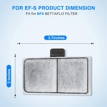 8 Pack EF-S Filter Cartridges for EF-S Element and BF5 BETTAFLO V1258-DP02-WO-620
