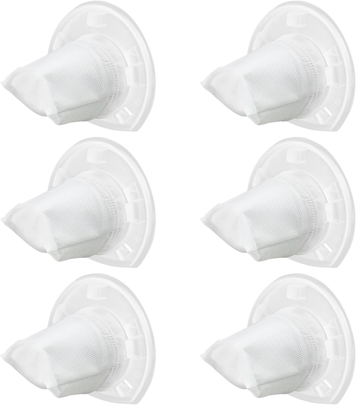 6 Pack VF110 Vacuum Filter Replacement Compatible with Black & Decker CHV1410L CHV961 DV7210F Handheld V1258-DP02-WO-624