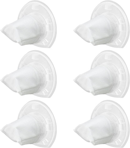 6 Pack VF110 Vacuum Filter Replacement Compatible with Black & Decker CHV1410L CHV961 DV7210F Handheld V1258-DP02-WO-624