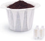 Disposable Coffee Filter Paper for Keurig Brewers Single Serve 1.0 and 2.0, 200 Count Replacement Coffee V1258-DP02-WO-625