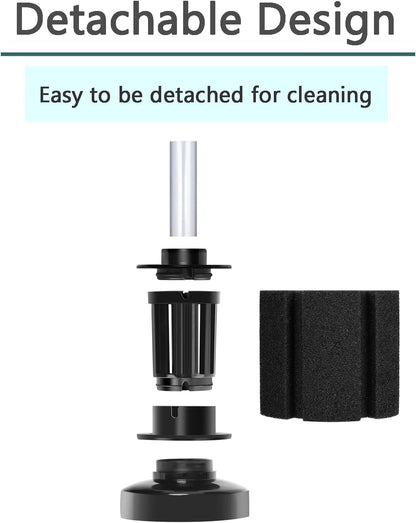 3 Pack Aquarium Bio Sponge Filter Breeding Fry Betta Shrimp Nano Fish Tank (Small up to 10Gal) V1258-DP02-WO-636